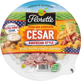 Ensalada César American Style Completa, Bol 200 G