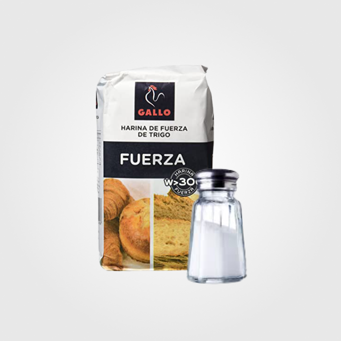 Azúcar, Sal y Harina