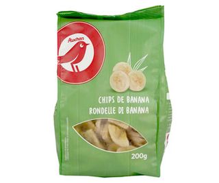 Chips de Banana Producto Alcampo 200 G.