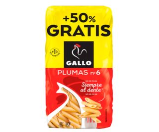 Plumas 6 450 +50% Gratis Gallo