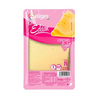 IFA ELIGES Queso Edam Loncha Light, 200G