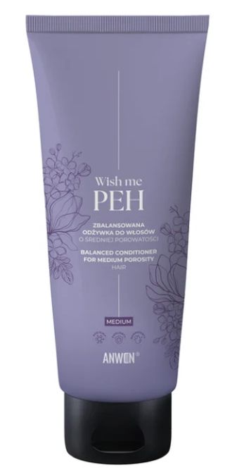 Anwen Wish me PEH Zbalansowana Odżywka do włosów o średniej porowatości
