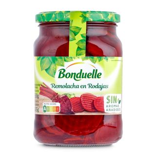 Remolacha En Rodajas Bonduelle Frasco 305 G