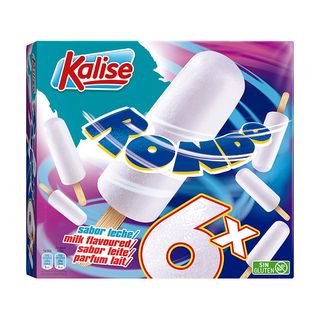 Kalise polo redondo de leche pack 6 x 45 g