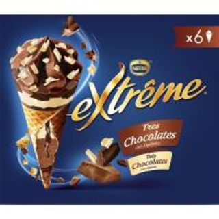 Cono 3 Chocolates Extreme 6 Uds. 432 Gr. (23335300)