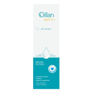 Oillan Derm+ Balsam intensywnie natłuszczający do ciała, 400 ml