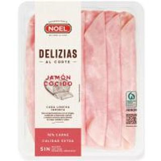 Delizias De Jamón Cocido Extra Noel, Bandeja 110 G (17519273)