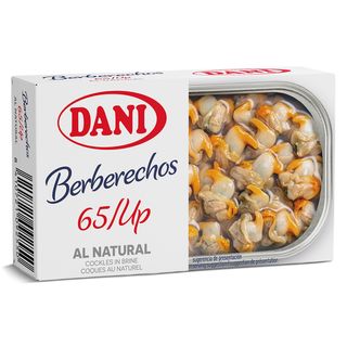 Berberechos Al Natural Dani 63 G