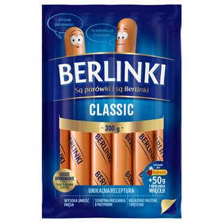Berlinki Parówki classic 315 g