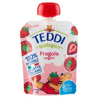 Teddi Biologico Fragola Yogurt 85 G