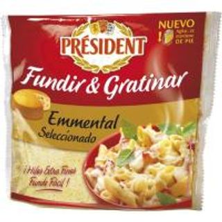 Queso Rallado Emmental President Bolsa 150 Gr. (5547468)