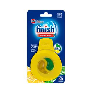 Ambientador Máquina Lavavajillas Finish Aroma Limón-Lima 1 Ud (5601217130631)