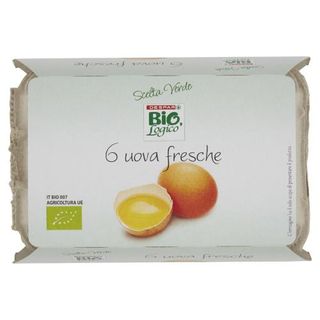 Despar Bio, Logico Scelta Verde 6 uova fresche 350 g