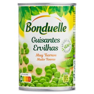 Guisantes Tiernos Y Muy Finos Bonduelle Lata 250 G