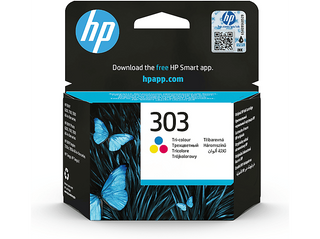 Cartucce HP 303 Tricromia (T6N01AE) Giallo, Ciano, Magenta - 0190780570975