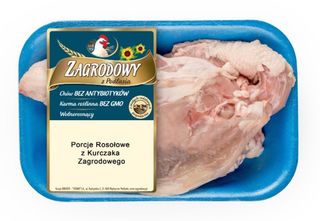 Porcje rosołowe z Kurczaka Zagrodowego tacka, waga od 0,6 kg