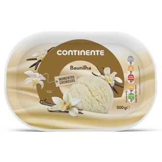 Gelado Baunilha Continente (emb. 1 lt)