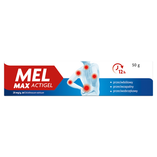 Mel Max Actigel 20 mg/g 50 g