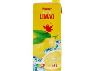 ICED TEA AUCHAN LIMÃO BRICK 1.5L