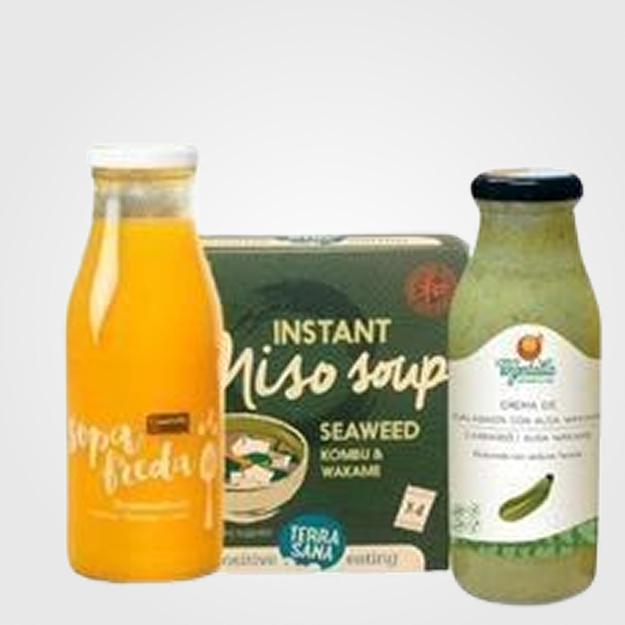 Sopas, Cremas y Caldos