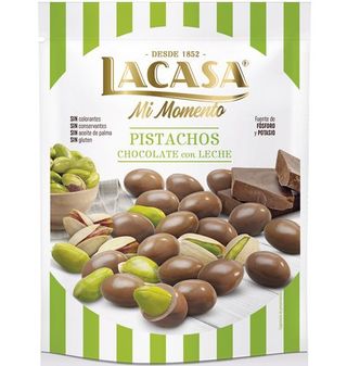 Mi Momento Lacasa Pistacho Chocolate Con Leche 100 G