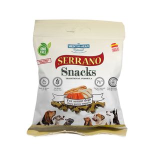 85 g Serrano Bocaditos Senior para perros