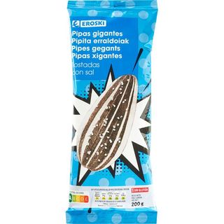 Pipa Gr.Igante Con Sal Eroski, Bolsa 200 Gr. (25616517)