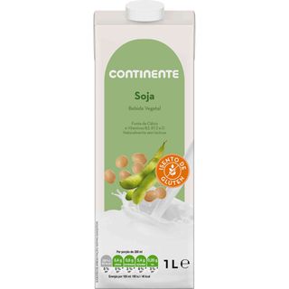 Bebida Vegetal de Soja Continente (emb. 1 lt)