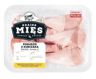 Kraina Mięs Podudzie z kurczaka świeże klasa A ok. 600 g