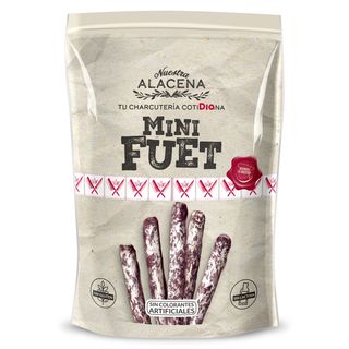 Mini Fuet Nuestra Alacena De Dia Bolsa 50 G