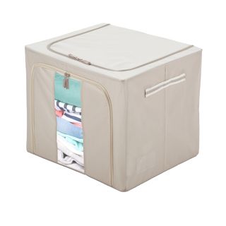 Scatola armadio 50x40x40 cm - doppia cerniera tortora