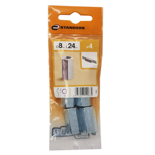 4 Porcas Lig Rosca Int A Crom D8 (82583118)