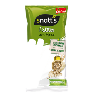 Palitos De Cereales Con Pipas Snatts 62 G