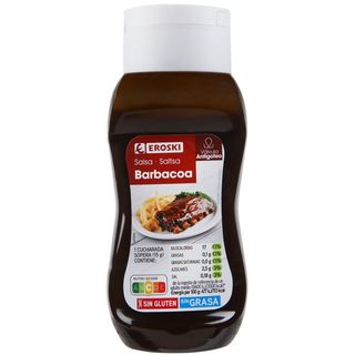 Salsa Barbacoa Eroski Bote 320 Gr. (25557208)