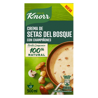 Knorr Crema de Setas del Bosque con Champiñones 500ml