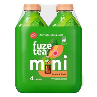 Fuze Tea Peach Rose 250mlx4
