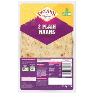 Naans Plain Patak'S 2U 220Gr