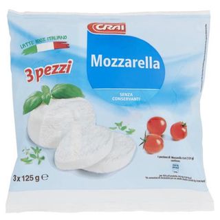Mozzarella Crai G125x3 Gr 375
