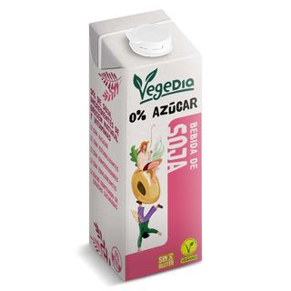 Bebida De Soja 0% Azúcares Dia Vegedia 1 L