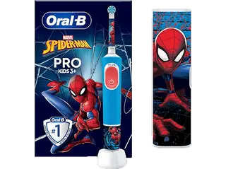 Cepillo Eléctrico - Oral-B Pro Kids Spider-Man, 2 Modos (1555355)