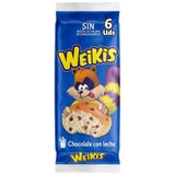 Weikis Bollo Pepitas Choco Con Leche 240G (4158531)