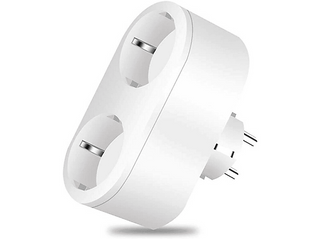 (1486744) Enchufe Inteligente - Muvit Io Enchufe Doble Wifi Con Monitor Energía