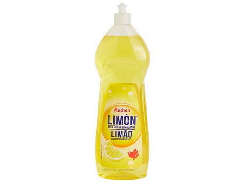 DETERGENTE LOIÇA MANUAL AUCHAN CONCENTRADO LIMÃO 1L