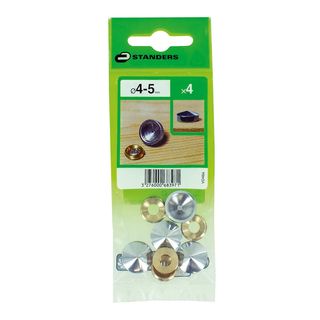 4Tapa Paraf Red Pontiagud Lat Crom D15Mm (82240455)