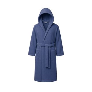 Accappatoio in microfibra blu - taglia 10/12 anni bambino