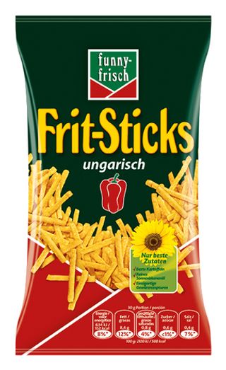 Aperitivos Funny Frisch Sticks Pimiento 100Gr