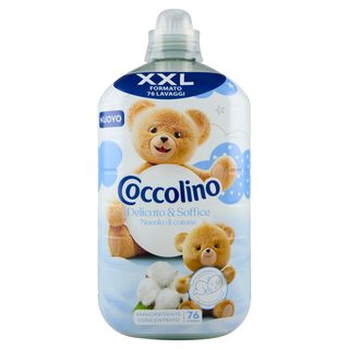 Coccolino Ammorbidente Concentrato Delicato & Soffice Nuvola di cotone 76 Lavaggi 1750 ml