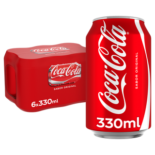 Coca-Cola Sabor Original 6x330ml Lata