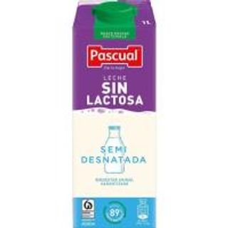 Leche Pascual Sin Lactosa Semidesnatada Brik 1 L. (13150131)