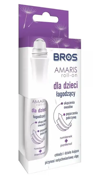 Bros Amaris - Roll-on dla dzieci łagodzący ukąszenia